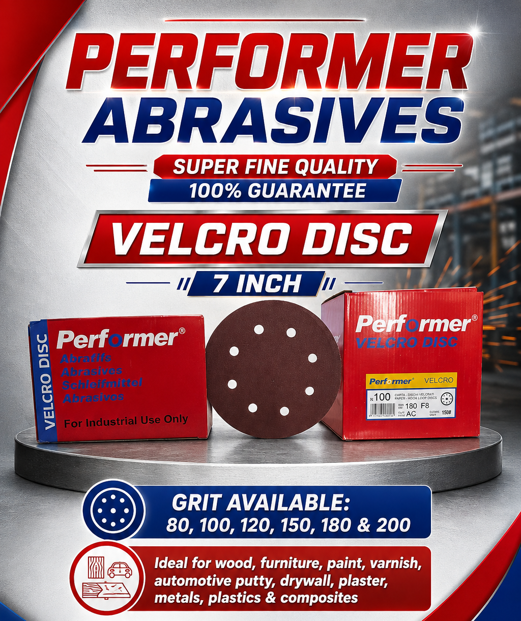 PERFORMER VELCRO DISC